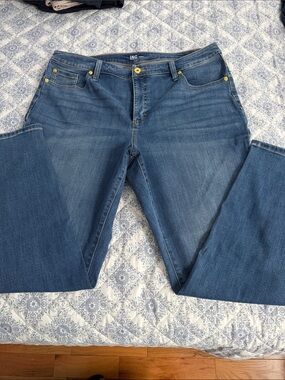 INC International Concepts Medium Blue Boot-Cut Jeans